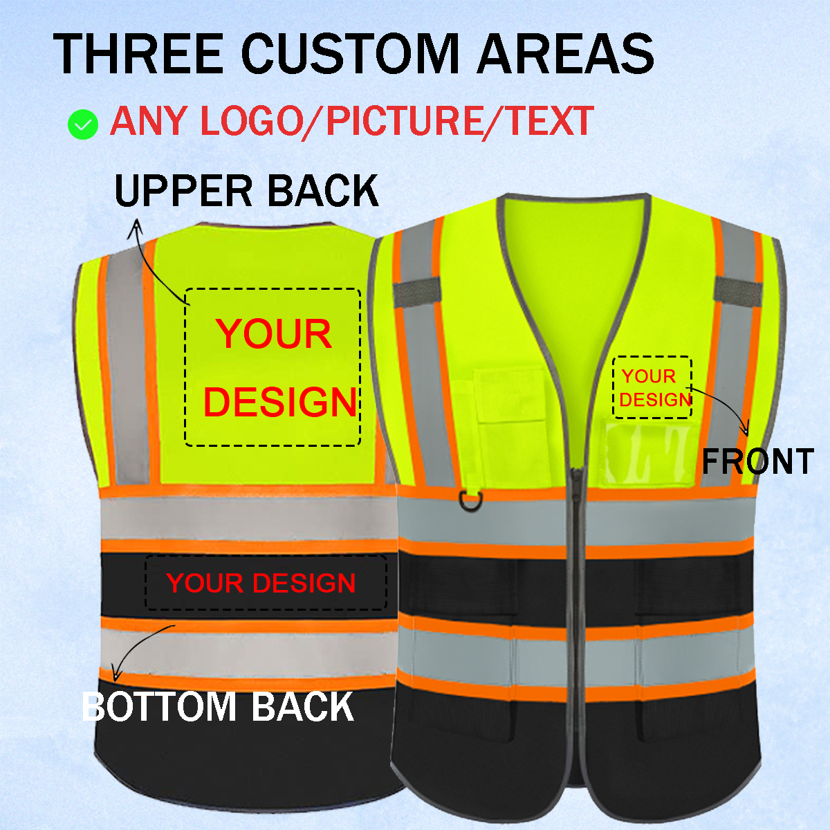Personalized High Visibility vest