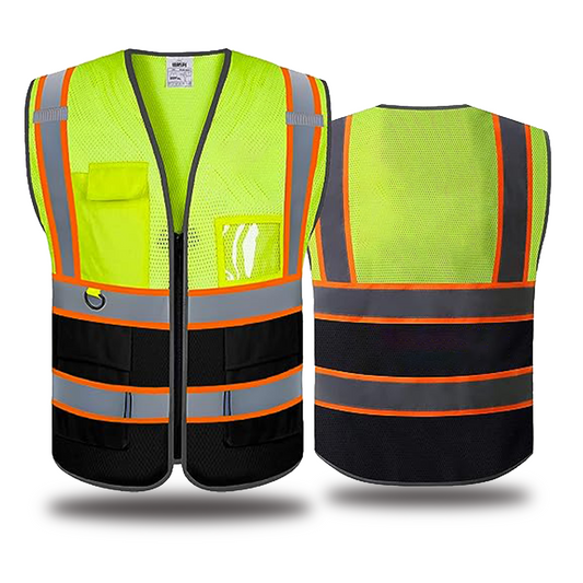 High visibility safety vest