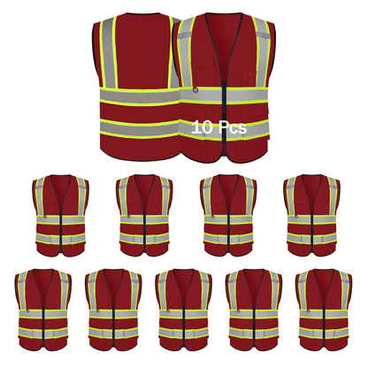 bulk vest of red