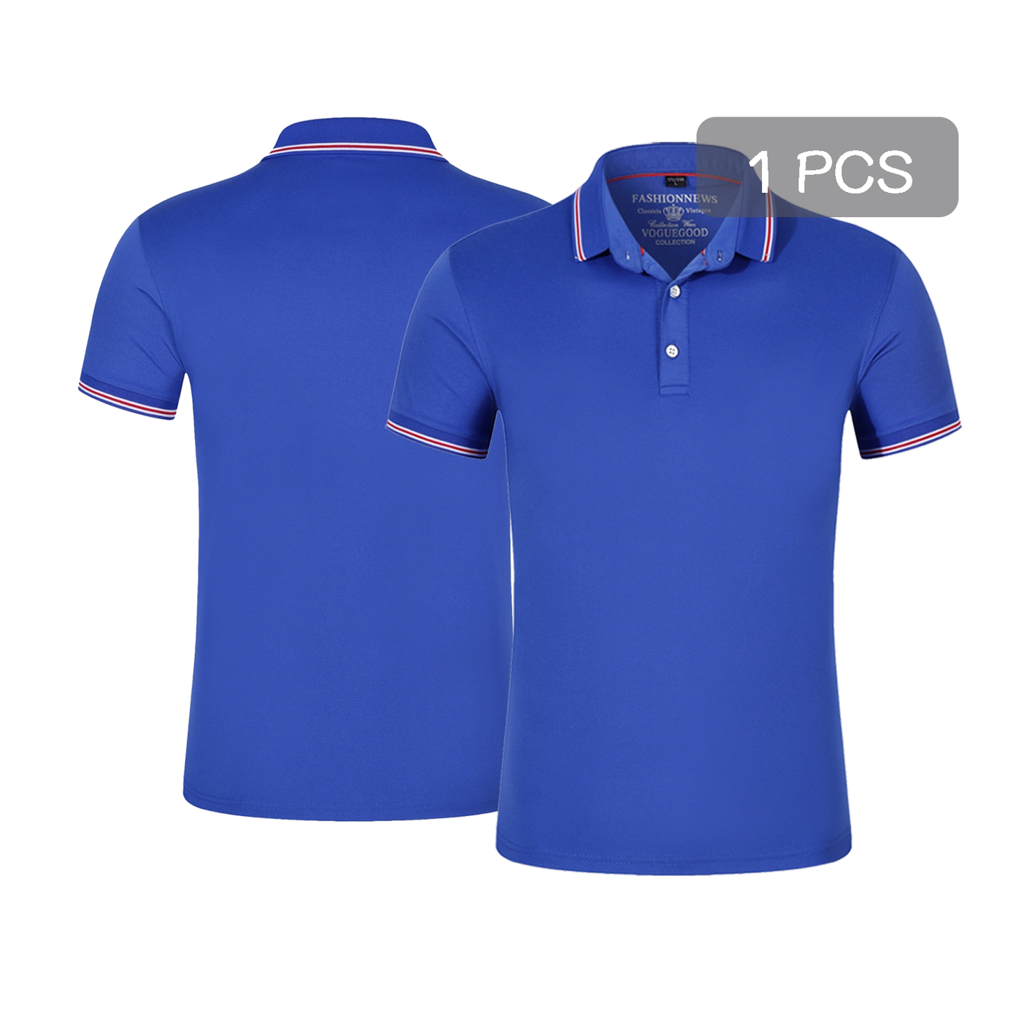 navy blue polo shirt