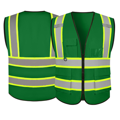green safety vest