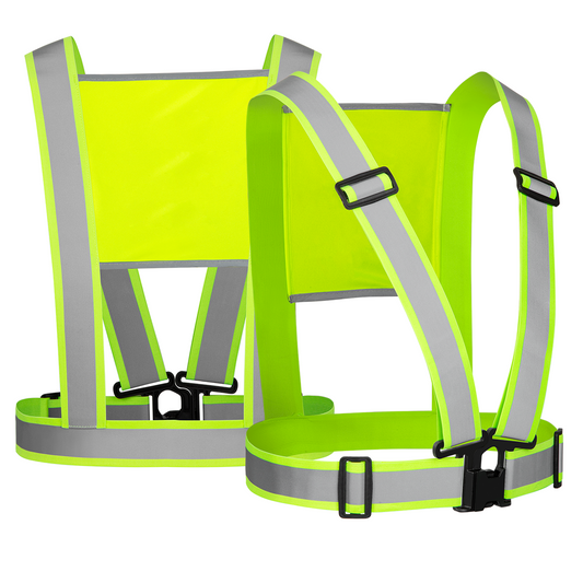 high visibility safety vest straps