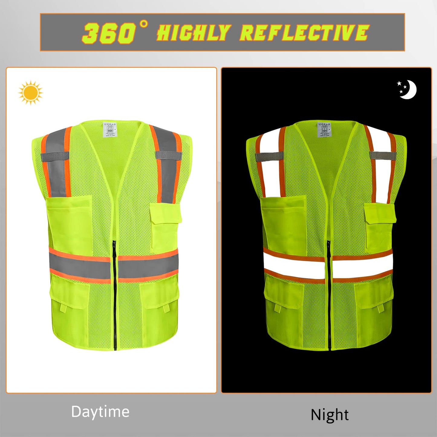 360° HIGHLY REFLECTIVE