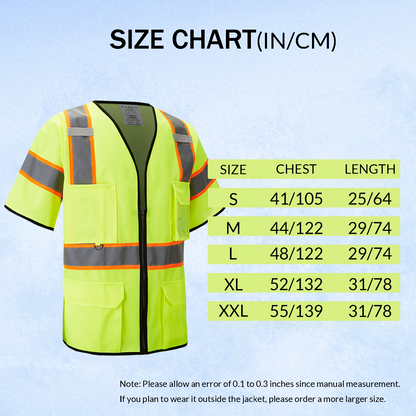 xxl class 3 vest