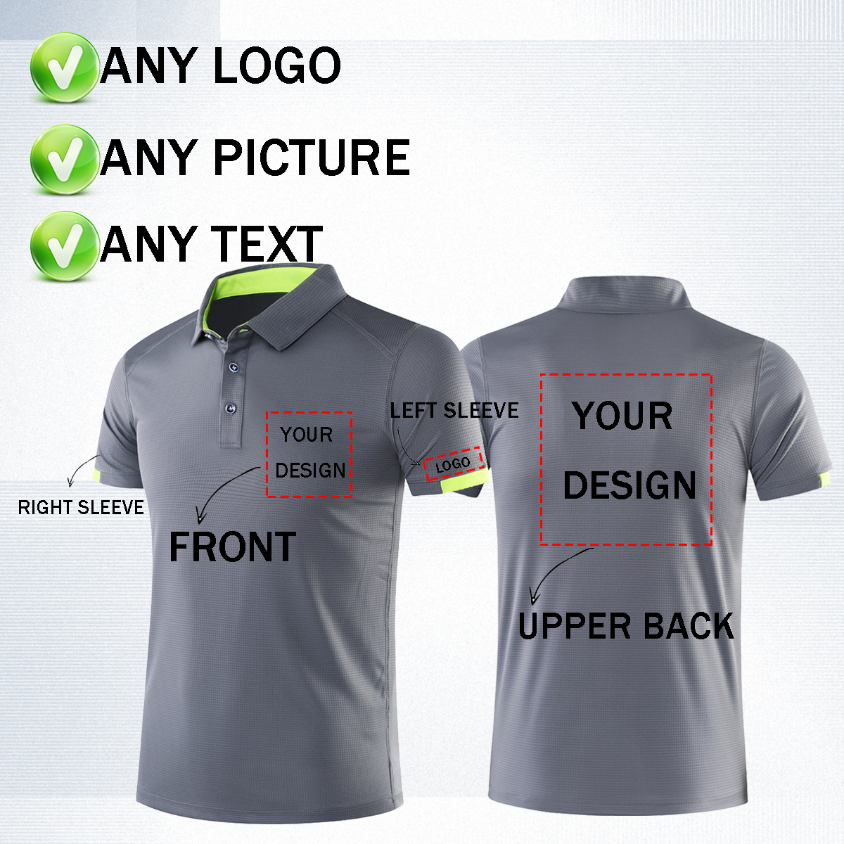 custom your own polo shirt